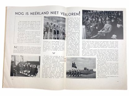 Original WWII Nederlandsche Arbeidsdienst 'Vorming' booklet - No. 6, June 1942
