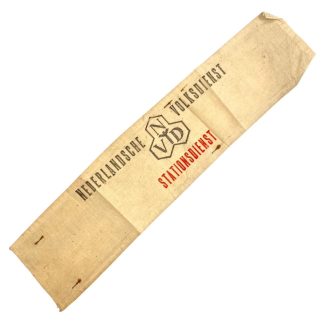 Original WWII Dutch NVD armband