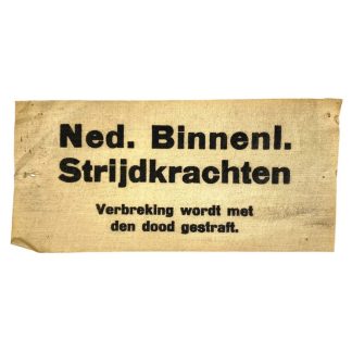 Original WWII Nederlandse Binnenlandse Strijdkrachten door seal
