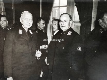 Original WWII Dutch NSB photo grouping - Mr. Engelbrecht in Utrecht