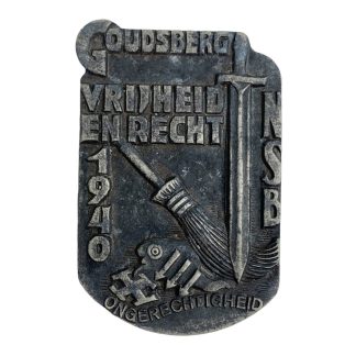 Original WWII Dutch NSB pin