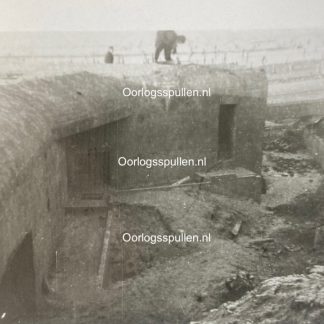 Original WWII Dutch photo - Bunker at Scheveningen 1945