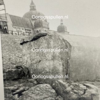Original WWII Dutch photo - Fortifications at Scheveningen 1945