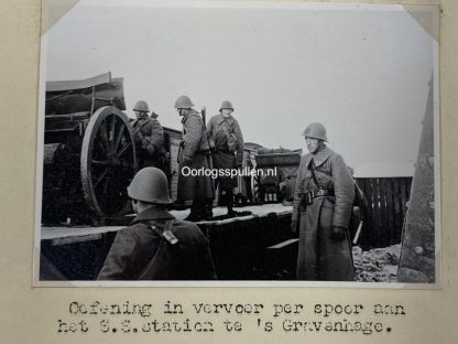 Original Pre 1940 Dutch army 2 R.A. grouping
