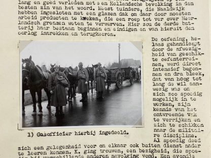 Original Pre 1940 Dutch army 2 R.A. grouping