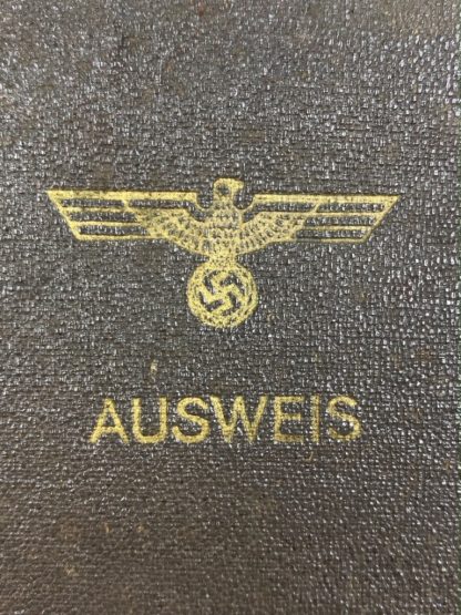 Original WWII German Ausweis cover