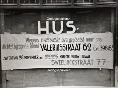 Original WWII Dutch photo - Evacuation in The Hague 1942