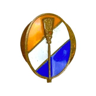 Original WWII Dutch 'De Bezem' buttonhole pin