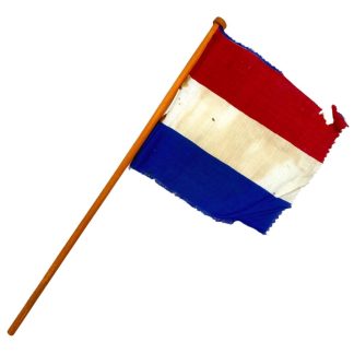 Original WWII Dutch liberation flag