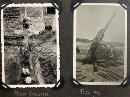 Original WWII German WH photo album Netherlands/Belgium/France/Jersey