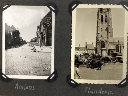 Original WWII German WH photo album Netherlands/Belgium/France/Jersey