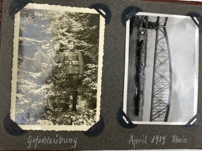 Original WWII German WH photo album Netherlands/Belgium/France/Jersey