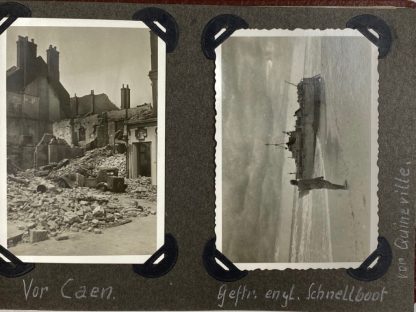 Original WWII German WH photo album Netherlands/Belgium/France/Jersey