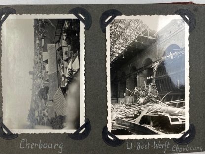 Original WWII German WH photo album Netherlands/Belgium/France/Jersey