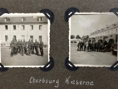 Original WWII German WH photo album Netherlands/Belgium/France/Jersey