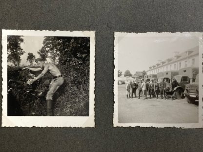 Original WWII German WH photo album Netherlands/Belgium/France/Jersey