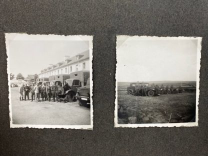 Original WWII German WH photo album Netherlands/Belgium/France/Jersey