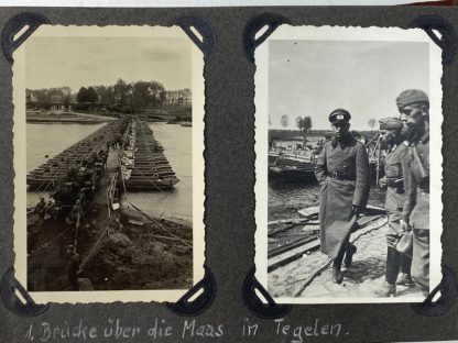 Original WWII German WH photo album Netherlands/Belgium/France/Jersey