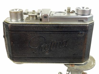 Original WWII German 'Kodak Retina' camera with tripod
