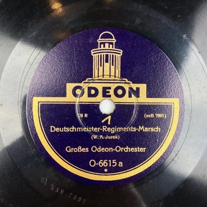 Original WWII German record - Deutschmeister regiments marsch & Feuert Los!