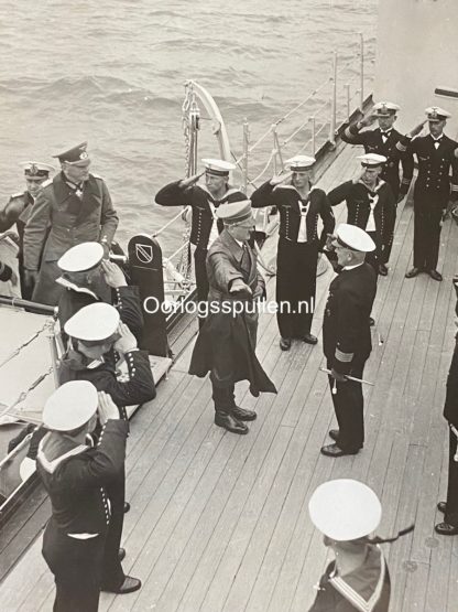Original WWII German Kriegsmarine photo album 'Kreuzer Karlsruhe'