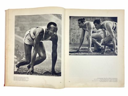 Original WWII German book - Leni Riefenstahl - Schönheit im Olympischen Kampf