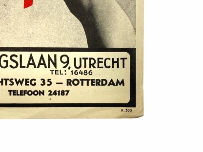 Original WWII Dutch NSB weersportkampen poster
