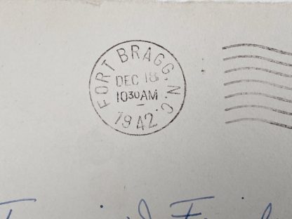 Original WWII US Airborne '502nd Parachute Infantry Regiment' envelope