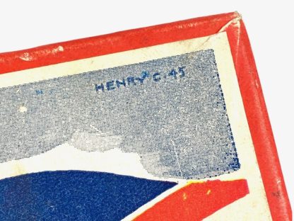 Original WWII British Monty Biscuits carton box