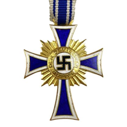 Original WWII German 'Mutterkreuz' in gold