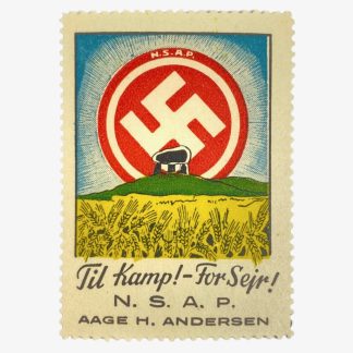 Original WWII Danish NSAP seal