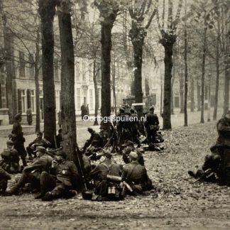 Original WWII Dutch photo - German soldiers in Oosterhout 1944