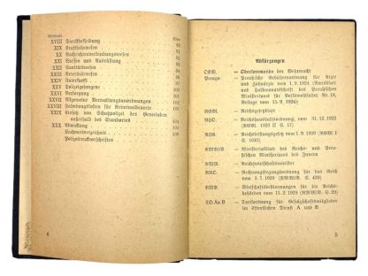 Original WWII German Polizei manual 'Leitfaden'