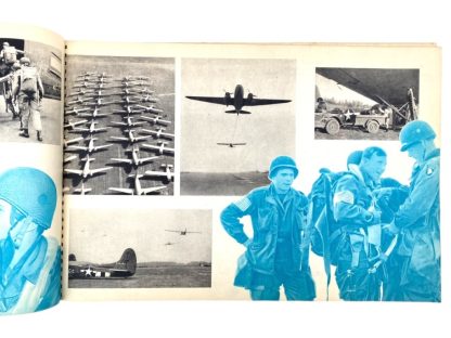 Original WWII US Airborne book 'The Epic of the 101st Airborne' Pictorial Record