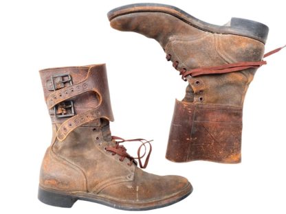 Original WWII US buckle combat boots