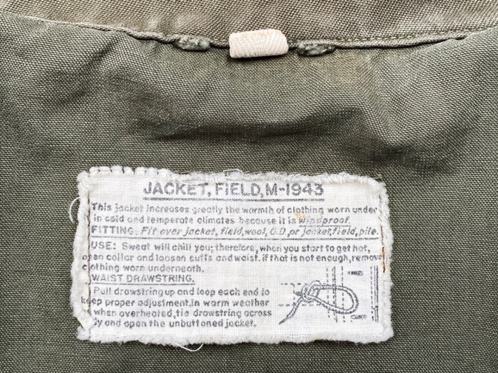 Original WWII US M-1943 Field jacket - Oorlogsspullen.nl - Militaria shop