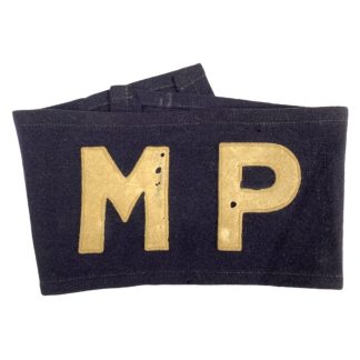 Original WWII US Military Police armband