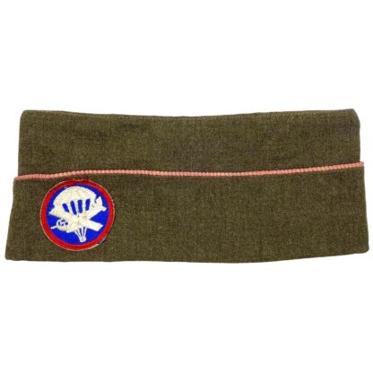 Original WWII US Airborne & Glider 'Artillery' troops garrison cap