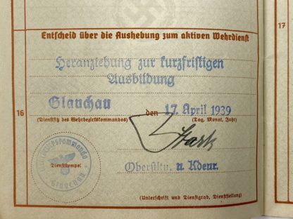 Original WWII German WH grouping Landesschutz Battalion 390 (D-Day related)