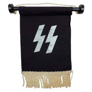 Original WWII Dutch SS table flag
