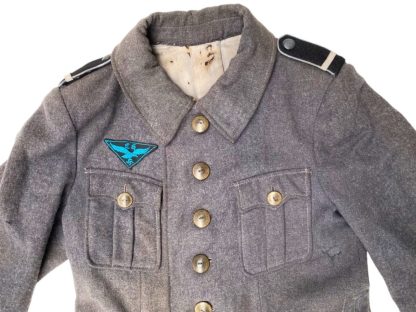 Original WWII German Luftwaffe Flakhelfer jacket