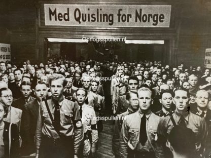 Original WWII Norwegian Nasjonal Samling photo