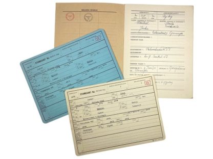 Original WWII Nederlandsche Arbeidsdienst file Nijborg
