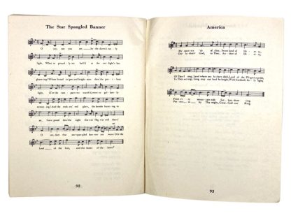 Original WWII US army Jewish song booklet