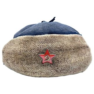 Original WWII Russian M40 'Uschanka' hat