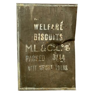 Original WWII British biscuit tin