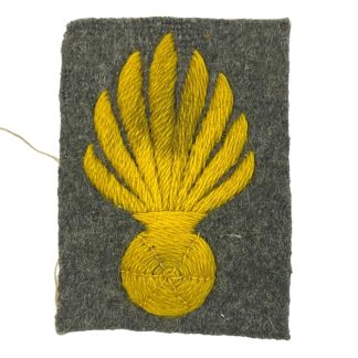 Original Pre 1940 Dutch army practiced NCO hand grenade thrower insignia