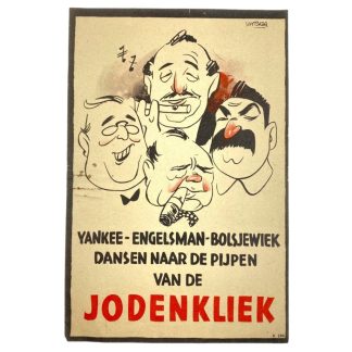 Original WWII Dutch NSB leaflet