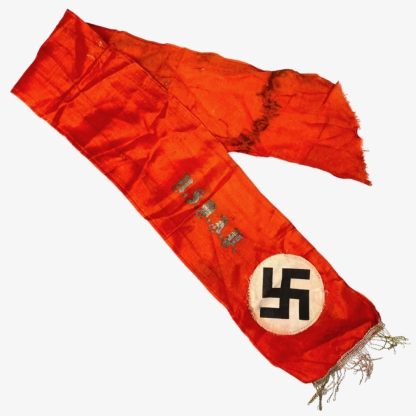 Original WWII German NSDAP grave ribbon
