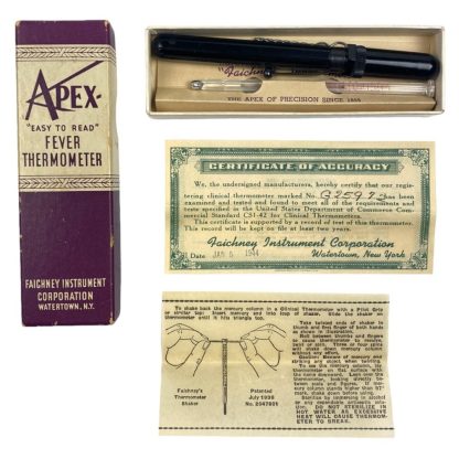 Original WWII US 'Apex' thermometer
